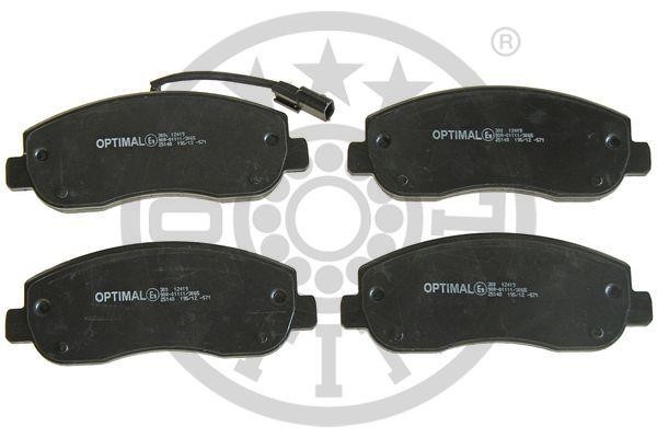 Optimal BP-12419 Brake Pad Set, disc brake BP12419: Buy near me in Poland at 2407.PL - Good price!
