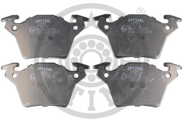 Optimal BP-10355 Rear disc brake pads, set BP10355: Buy near me in Poland at 2407.PL - Good price!