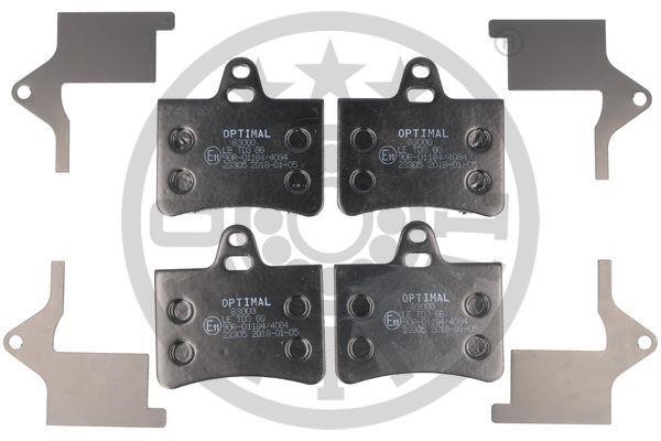 Optimal BP-83000 Rear disc brake pads, set BP83000: Buy near me in Poland at 2407.PL - Good price!