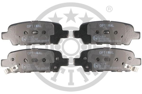 Optimal BP-87601 Rear disc brake pads, set BP87601: Buy near me in Poland at 2407.PL - Good price!