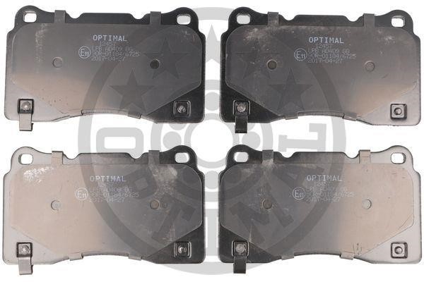 Optimal BP-12457 Тормозные колодки дисковые, комплект BP12457: Отличная цена - Купить в Польше на 2407.PL!