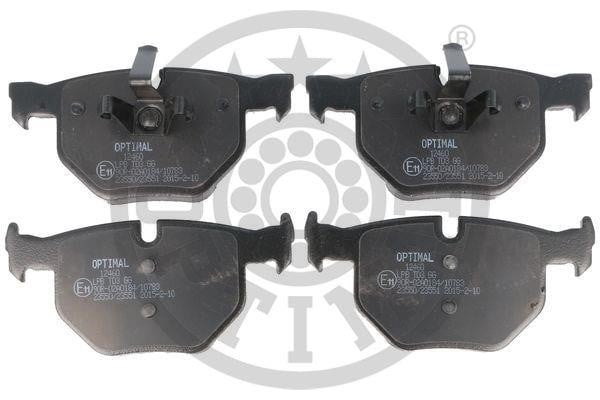 Optimal BP-12460 Rear disc brake pads, set BP12460: Buy near me in Poland at 2407.PL - Good price!