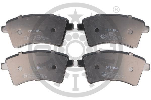 Optimal BP-12462 Front disc brake pads, set BP12462: Buy near me in Poland at 2407.PL - Good price!