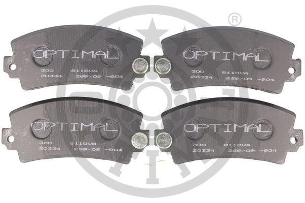 Optimal BP-81101 Brake Pad Set, disc brake BP81101: Buy near me in Poland at 2407.PL - Good price!