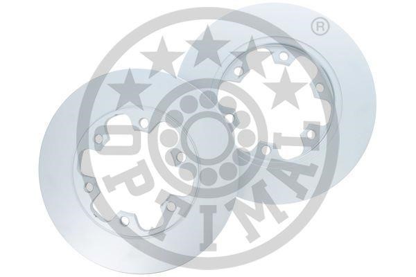 Optimal BS-9286C Rear brake disc, non-ventilated BS9286C: Buy near me in Poland at 2407.PL - Good price!