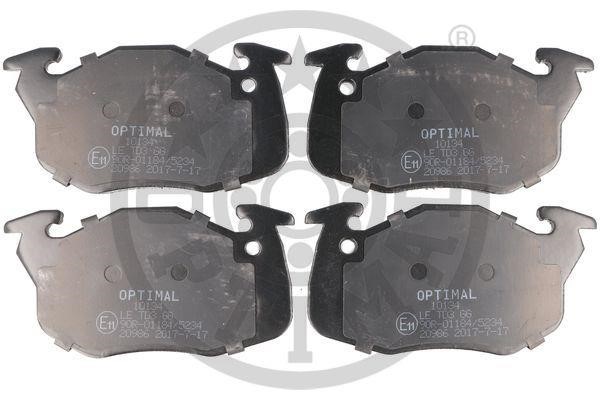 Optimal BP-10134 Brake Pad Set, disc brake BP10134: Buy near me in Poland at 2407.PL - Good price!
