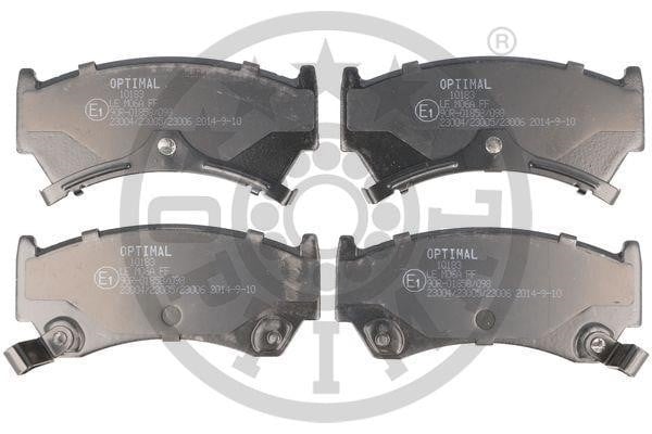 Optimal BP-10183 Front disc brake pads, set BP10183: Buy near me at 2407.PL in Poland at an Affordable price!