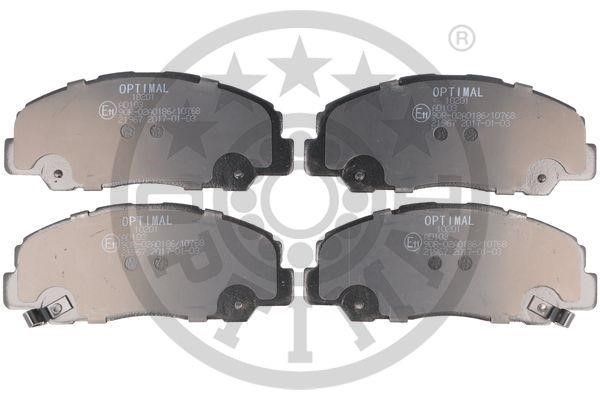 Optimal BP-10201 Front disc brake pads, set BP10201: Buy near me in Poland at 2407.PL - Good price!