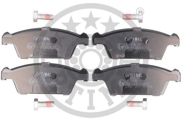 Optimal BP-10221 Brake Pad Set, disc brake BP10221: Buy near me in Poland at 2407.PL - Good price!