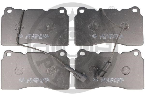 Optimal BP-10248 Front disc brake pads, set BP10248: Buy near me in Poland at 2407.PL - Good price!