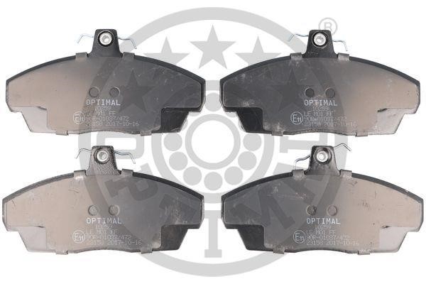 Optimal BP-10259 Front disc brake pads, set BP10259: Buy near me in Poland at 2407.PL - Good price!