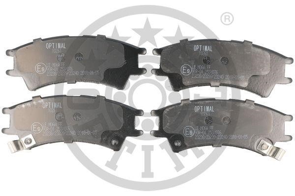 Optimal BP-10261 Front disc brake pads, set BP10261: Buy near me in Poland at 2407.PL - Good price!