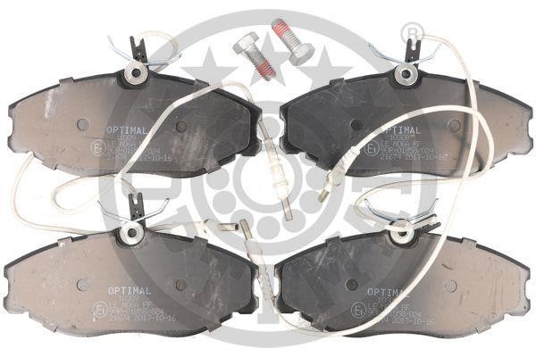 Optimal BP-10309 Front disc brake pads, set BP10309: Buy near me in Poland at 2407.PL - Good price!