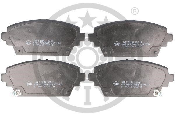 Optimal BP-10311 Brake Pad Set, disc brake BP10311: Buy near me in Poland at 2407.PL - Good price!