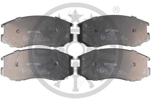 Optimal BP-10325 Front disc brake pads, set BP10325: Buy near me in Poland at 2407.PL - Good price!