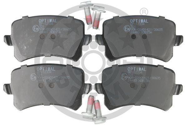 Optimal BP-12334 Rear disc brake pads, set BP12334: Buy near me at 2407.PL in Poland at an Affordable price!