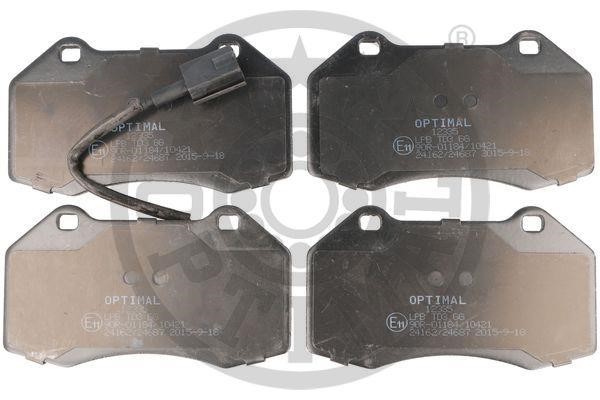 Optimal BP-12335 Front disc brake pads, set BP12335: Buy near me in Poland at 2407.PL - Good price!