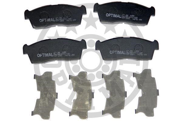 Optimal BP-12415 Front disc brake pads, set BP12415: Buy near me at 2407.PL in Poland at an Affordable price!