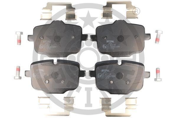 Optimal BP-12416 Front disc brake pads, set BP12416: Buy near me in Poland at 2407.PL - Good price!