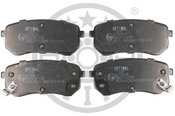 Optimal BP-12355 Тормозные колодки дисковые задние, комплект BP12355: Купить в Польше - Отличная цена на 2407.PL!