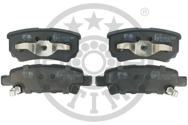 Optimal BP-12356 Rear disc brake pads, set BP12356: Buy near me in Poland at 2407.PL - Good price!