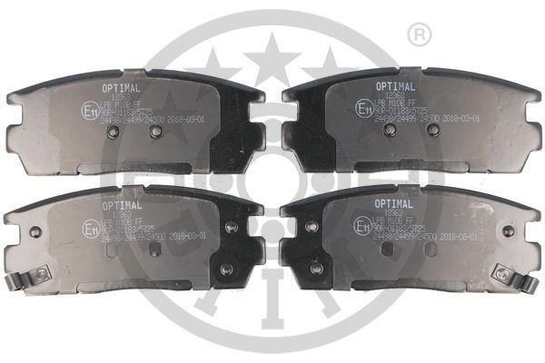 Optimal BP-12363 Front disc brake pads, set BP12363: Buy near me in Poland at 2407.PL - Good price!