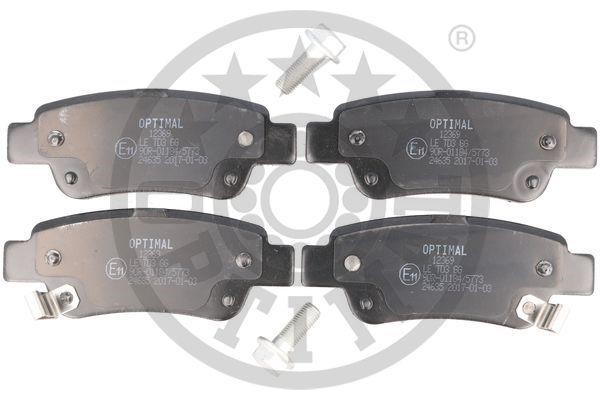 Optimal BP-12369 Rear disc brake pads, set BP12369: Buy near me in Poland at 2407.PL - Good price!