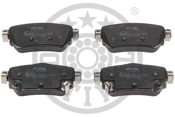 Optimal BP-12718 Rear disc brake pads, set BP12718: Buy near me in Poland at 2407.PL - Good price!