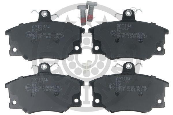 Optimal BP-12741 Front disc brake pads, set BP12741: Buy near me in Poland at 2407.PL - Good price!