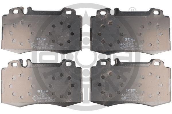 Optimal BP-12743 Front disc brake pads, set BP12743: Buy near me in Poland at 2407.PL - Good price!