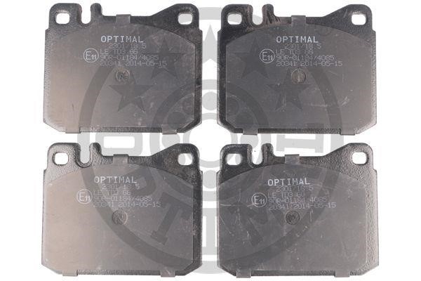 Optimal BP-23011 Brake Pad Set, disc brake BP23011: Buy near me in Poland at 2407.PL - Good price!