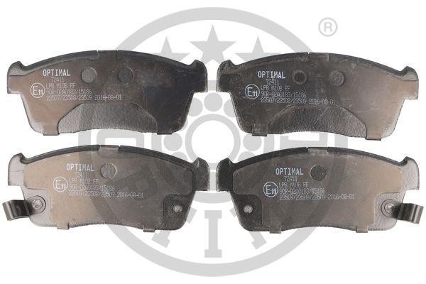 Optimal BP-72411 Brake Pad Set, disc brake BP72411: Buy near me in Poland at 2407.PL - Good price!