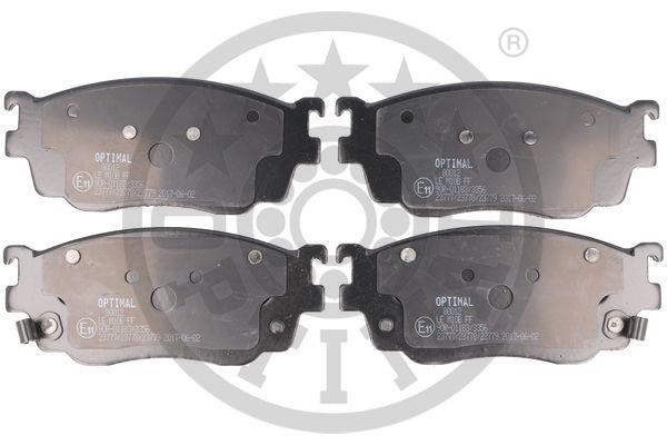 Optimal BP-80012 Front disc brake pads, set BP80012: Buy near me in Poland at 2407.PL - Good price!