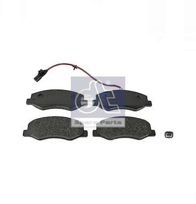 DT Spare Parts 6.95123 Front disc brake pads, set 695123: Buy near me in Poland at 2407.PL - Good price!
