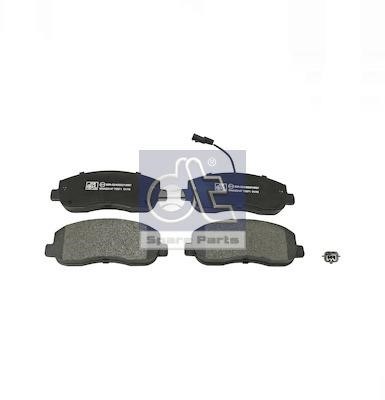 DT Spare Parts 6.95121 Front disc brake pads, set 695121: Buy near me in Poland at 2407.PL - Good price!