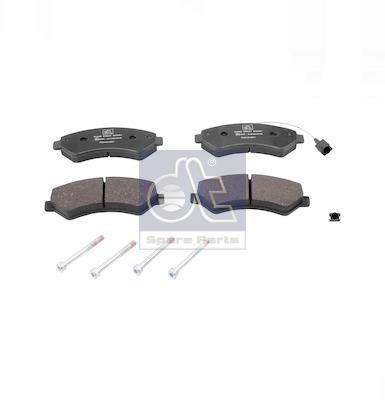 DT Spare Parts 12.93101 Brake Pad Set, disc brake 1293101: Buy near me in Poland at 2407.PL - Good price!
