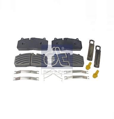 DT Spare Parts 10.34128 Brake Pad Set, disc brake 1034128: Buy near me in Poland at 2407.PL - Good price!