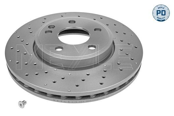 Meyle 083 521 0022/PD Front brake disc ventilated 0835210022PD: Buy near me in Poland at 2407.PL - Good price!