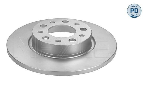 Meyle 15155230003PD Rear brake disc, non-ventilated 15155230003PD: Buy near me in Poland at 2407.PL - Good price!