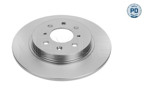 Meyle 31155230059PD Rear brake disc, non-ventilated 31155230059PD: Buy near me at 2407.PL in Poland at an Affordable price!