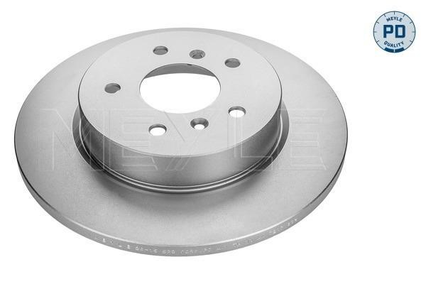 Meyle 36155230055PD Rear brake disc, non-ventilated 36155230055PD: Buy near me in Poland at 2407.PL - Good price!