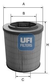 Ufi 27.E34.00 Air filter 27E3400: Buy near me in Poland at 2407.PL - Good price!