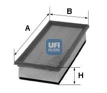 Ufi 30.A25.00 Air filter 30A2500: Buy near me in Poland at 2407.PL - Good price!
