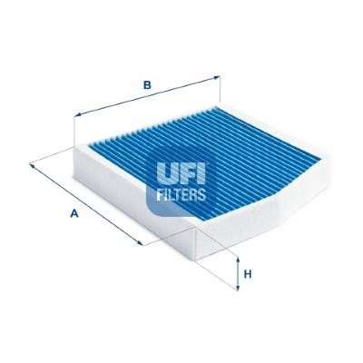 Ufi 34.236.00 Filter, interior air 3423600: Buy near me in Poland at 2407.PL - Good price!