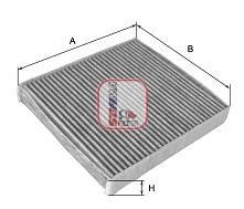Sofima S 4238 CA Activated Carbon Cabin Filter S4238CA: Buy near me in Poland at 2407.PL - Good price!