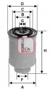 Sofima S4465NR Fuel filter S4465NR: Buy near me in Poland at 2407.PL - Good price!