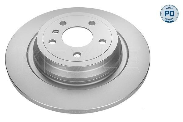 Meyle 015 523 0007/PD Rear brake disc, non-ventilated 0155230007PD: Buy near me in Poland at 2407.PL - Good price!