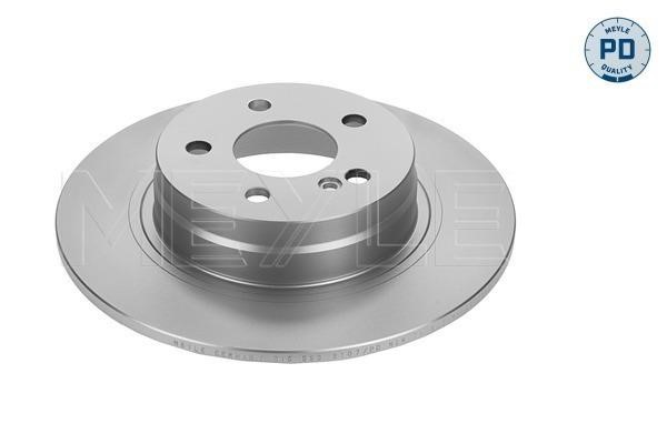 Meyle 015 523 0032/PD Rear brake disc, non-ventilated 0155230032PD: Buy near me in Poland at 2407.PL - Good price!