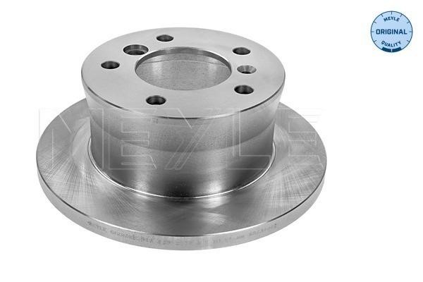 Meyle 0155230026 Rear brake disc, non-ventilated 0155230026: Buy near me in Poland at 2407.PL - Good price!