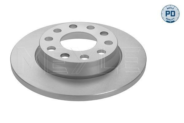 Meyle 1155210039PD Rear brake disc, non-ventilated 1155210039PD: Buy near me in Poland at 2407.PL - Good price!